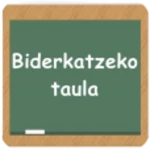 Logo of Biderkatzeko taula android Application 